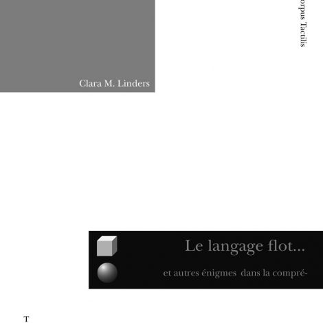 Couverture du titre "Le langage flottant"