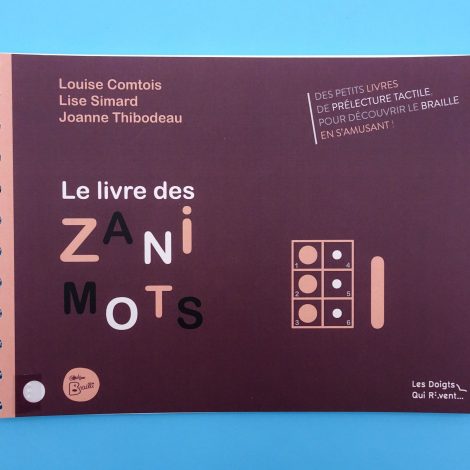 Première de couverture du petit livre des Zanimots : L le livre des p'tits Lapins