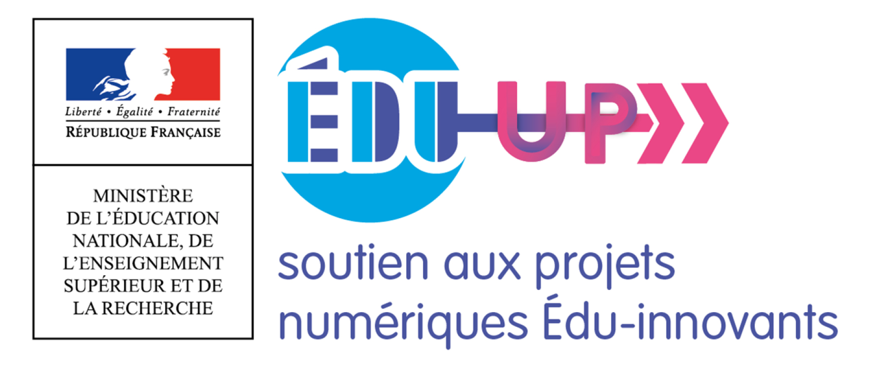logo edu-up soutien aux projets numériques