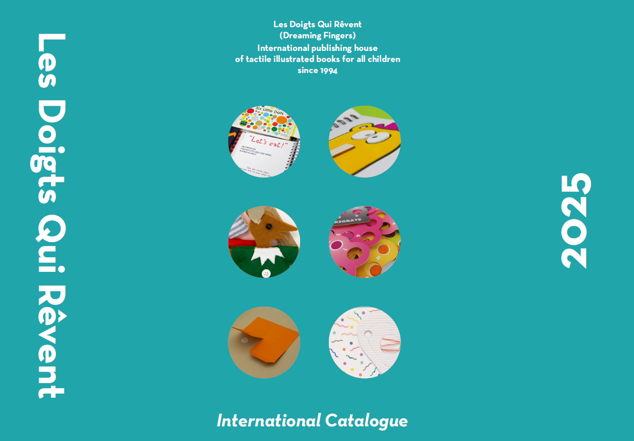 Cover of catalog with 6 dots